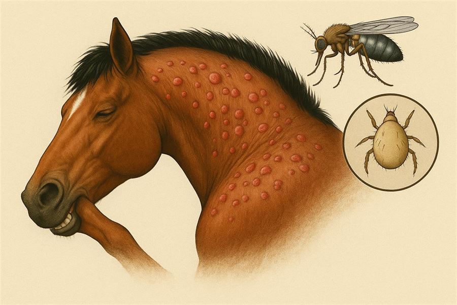 Sommereksem hos heste - forstå og håndter problemet