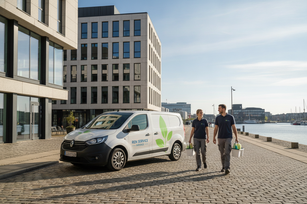 Professionelt rengøringsfirma i Århus: Få et sundt arbejdsmiljø